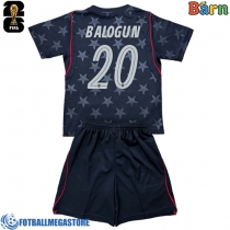 Fotballdrakt Barn Forente stater Folarin Balogun #20 Bortedraktsett VM 2026 Kortermet (+ Korte bukser)